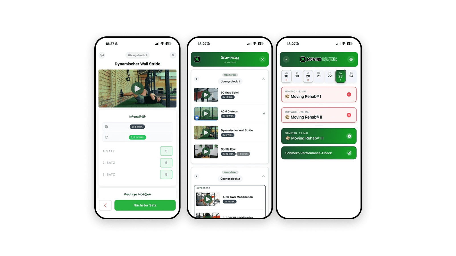 Moving Monkey Mobile-App für Kunden